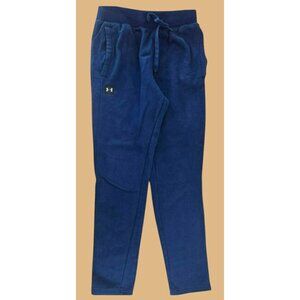 Under Armour Mens Navy Fleece Joggers Medium